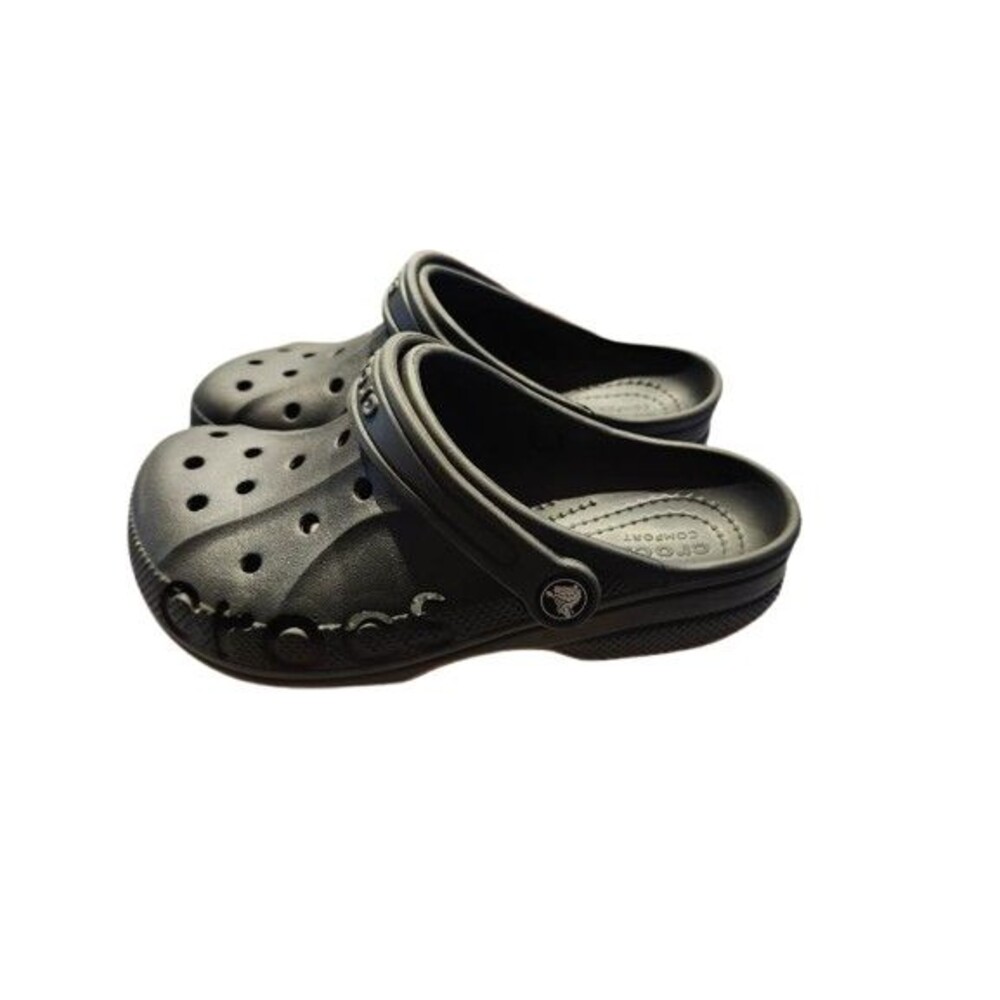 T6 excellent Used CrocsUnisex Baya Clog , Black, 6 Women/Men's Size 4